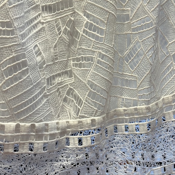 French Connection white lace skirt size 10 - Picture 6 of 6